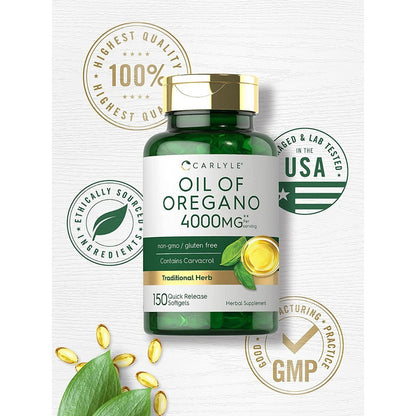 Aceite De Oregano X150 4.000 Mg