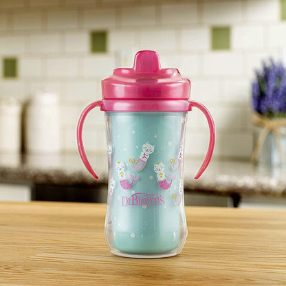 Vaso Entrenador Para Bebe Dr Browns Con Asas 10 Oz