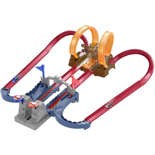 Pista Hot Wheels Mario Kart Castillo Del Caos De Bowser