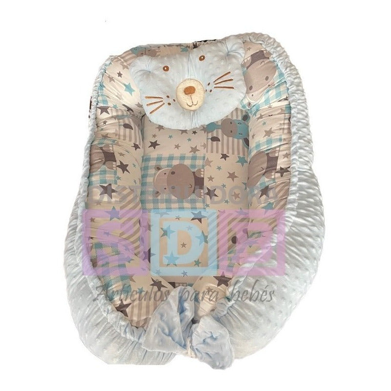 Cojin Nido Bebe Varios Diseños Antialergico Envío Gratis