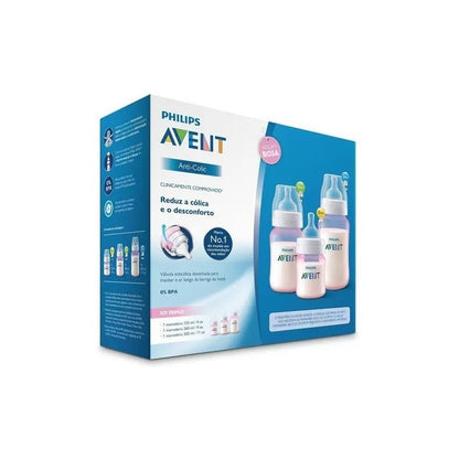 Set Teteros Anticolicos Avent Classic 11oz + 9oz + 4oz