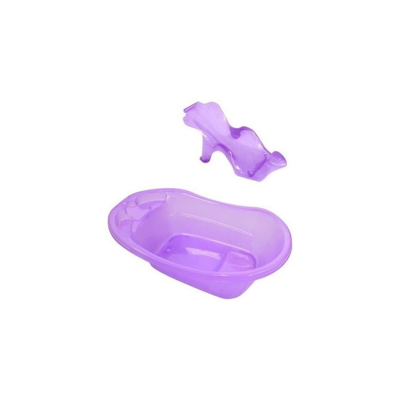 Bañera Para Bebe Con Soporte Base Acomodador 4 Colores Bebes