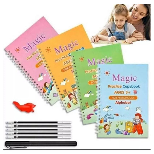 Cuadernos Mágicos Reutilizables Aprender Escribir Caligrafía