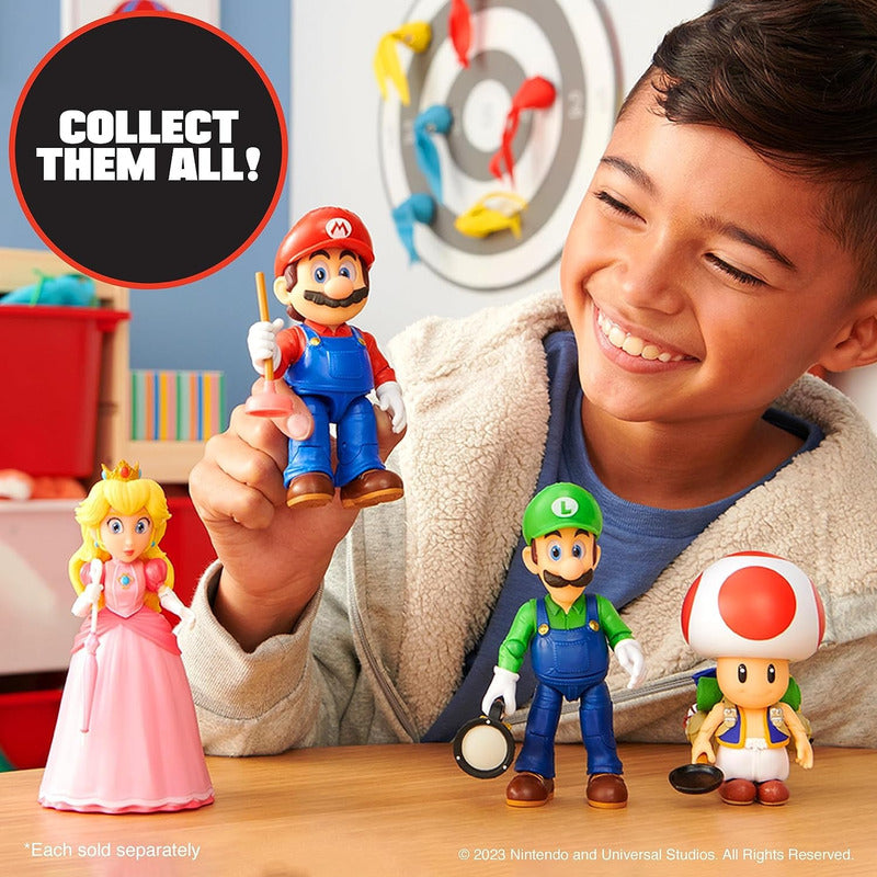 Figura Toad Honguito Supero Mario Bros La Pelicula Original