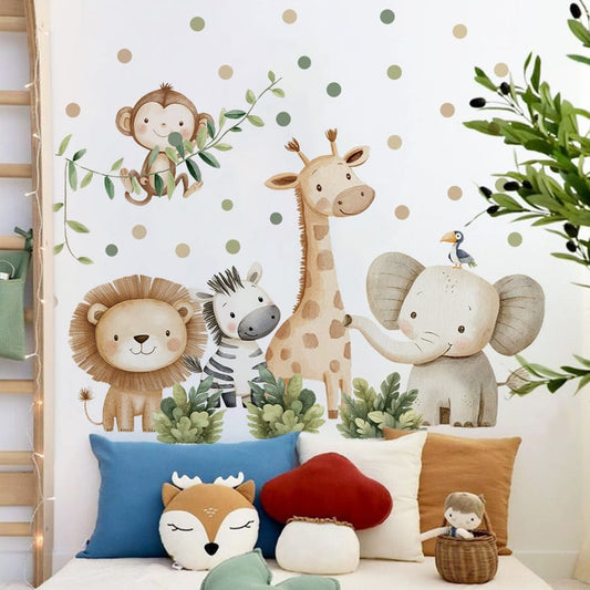 Sticker Vinilos Decorativos Adhesivos Infantiles Safari 2