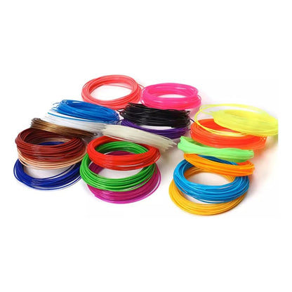 Repuestos Filamentos Para Lapiz 3d 20 Filamentos 100 Mts Multicolor