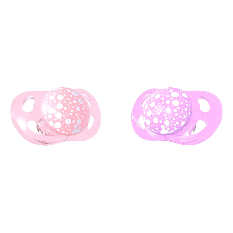 Twistshake Chupos Entretención X2 Unidades Bebe 0-6m Rosa