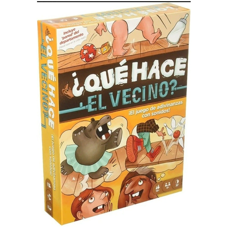 Juego De Mesa De Adivinanzas Con Sonido ¿que Hace El Vecino?