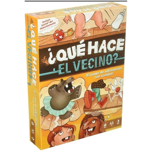 Juego De Mesa De Adivinanzas Con Sonido ¿que Hace El Vecino?