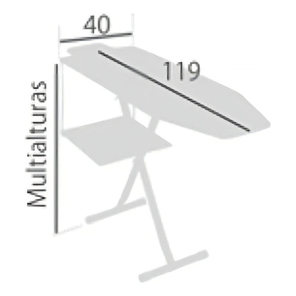 Mesa Planchar De Planchado Lujo Americana Plegable Metálica