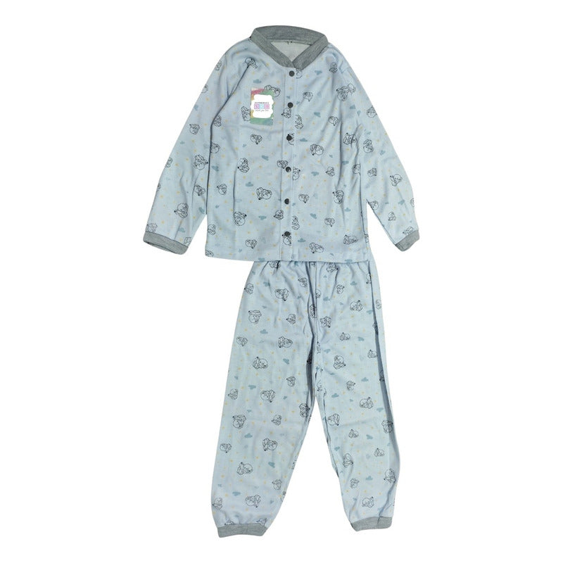 Pijama 2 Piezas Para Bebe Niño Niña Diseños Varios