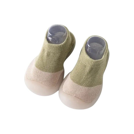 Zapatos Media Suela Silicona Antideslizante Bebes Y Niños