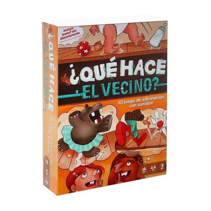 Juego De Mesa Familiar Que Hace El Vecino? Original Mattel
