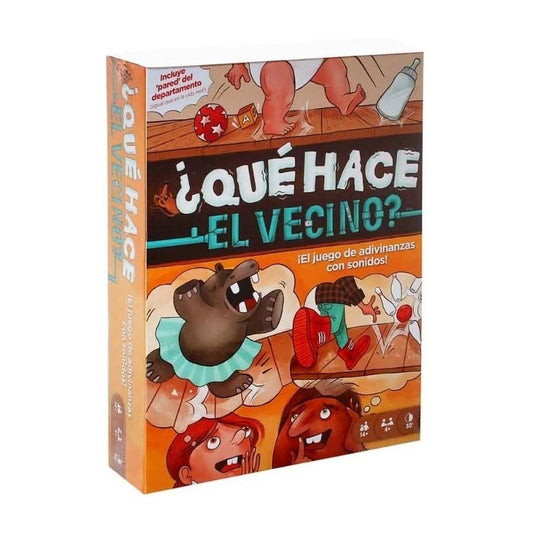 Juego De Mesa Familiar Que Hace El Vecino? Original Mattel