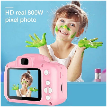 Mini Cámara Digital Infantil Para Niños Niñas Fotos Videos