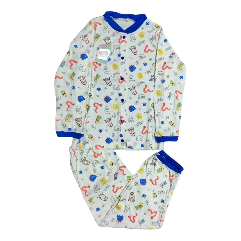 Pijama 2 Piezas Para Bebe Niño Niña Diseños Varios