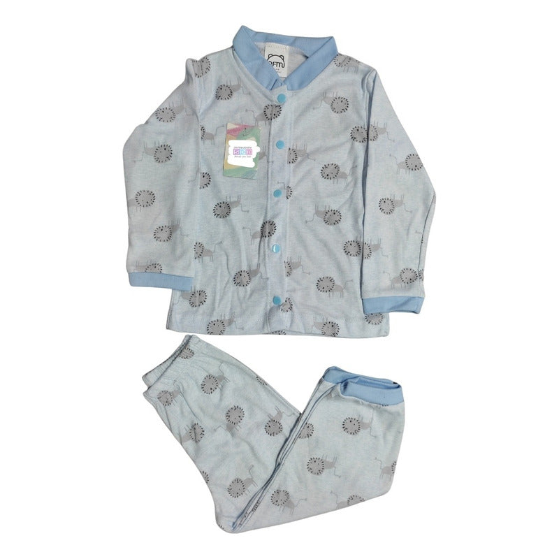 Pijama 2 Piezas Para Bebe Niño Niña Diseños Varios