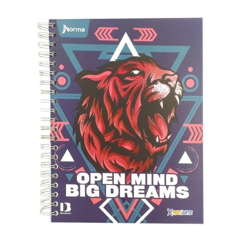 Cuaderno Argollado Cuadriculado Xpresarte 175 Hojas Durabook