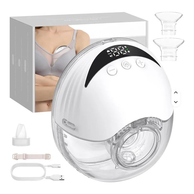 Extractor Leche Materna Electrico X2 Unid 4 Modos 12 Niveles