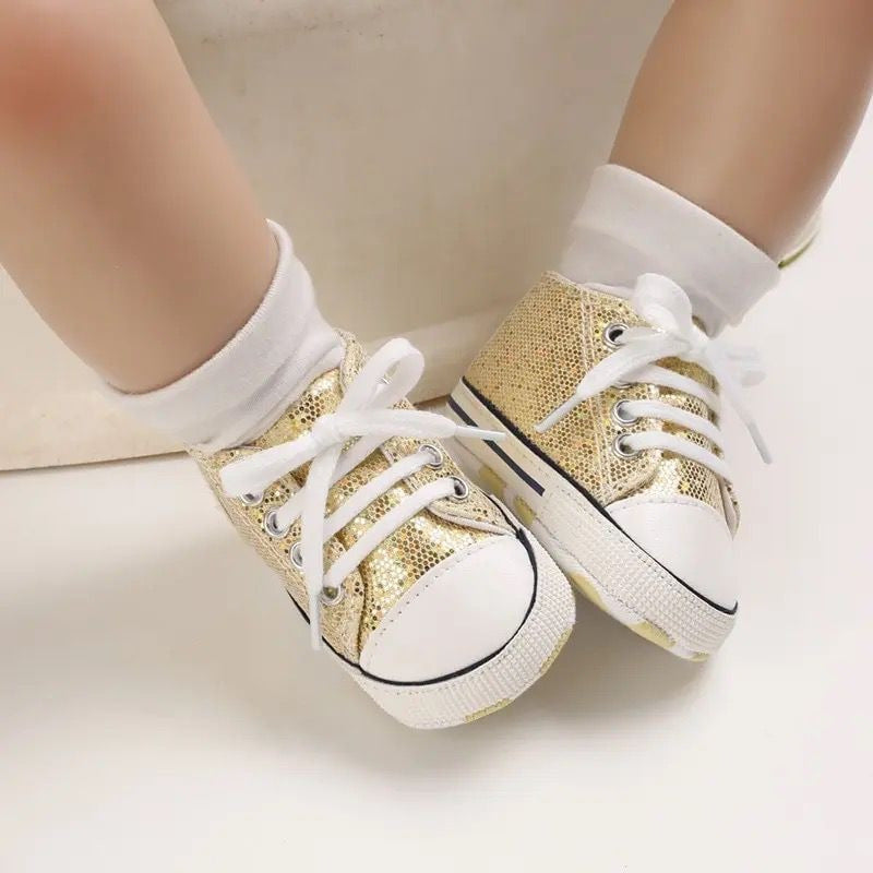 Zapatos Tennis Suela Blanda Para Bebes Niñas Y Niños