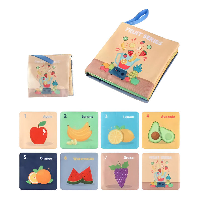 Libro Sensorial Estimulación Temprana Bebe Texturas Animales