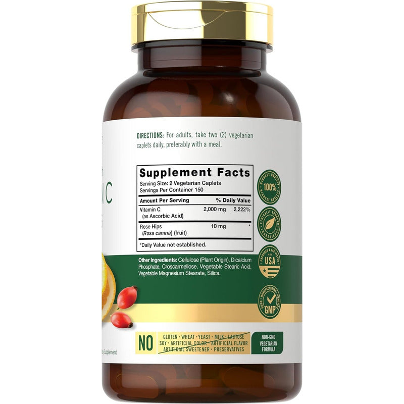 Vitamina C Carlyle 1000 Mg X300