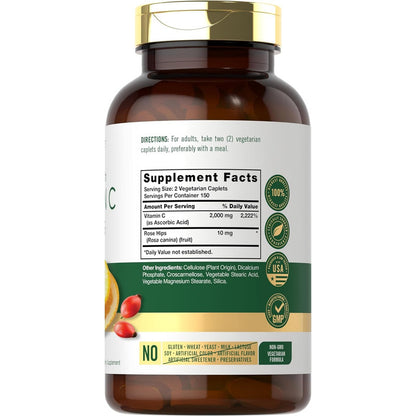 Vitamina C Carlyle 1000 Mg X300