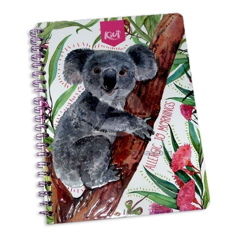 Cuaderno Argollado Cuadriculado Kiut 80 Hojas Durabook Norma