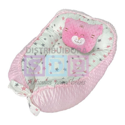Cojin Nido Bebe Varios Diseños Antialergico Envío Gratis