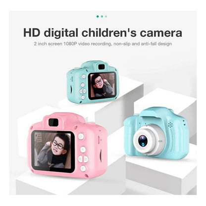Mini Cámara Digital Infantil Para Niños Niñas Fotos Videos