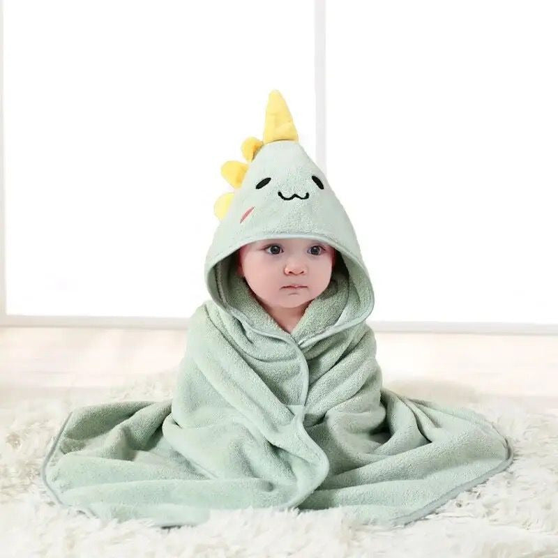 Toalla Manta Cobija Bebe Niños Suave Con Capota Multiusos