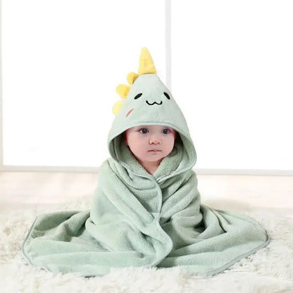 Toalla Manta Cobija Bebe Niños Suave Con Capota Multiusos
