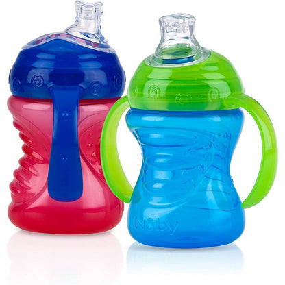 Vaso Entrenador Antiderrame Nuby 8oz 240 Ml Asas Bpa Free X1