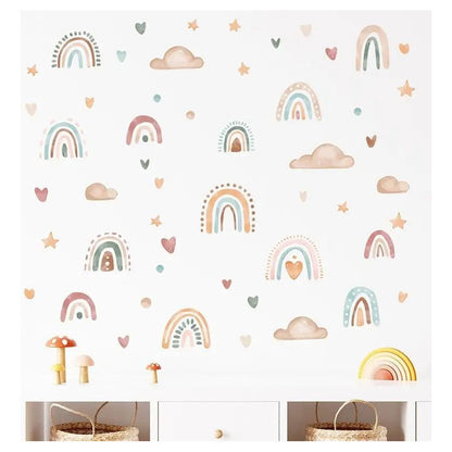 Sticker Vinilos Decorativos Adhesivo Infantil Bebe Arcoiris