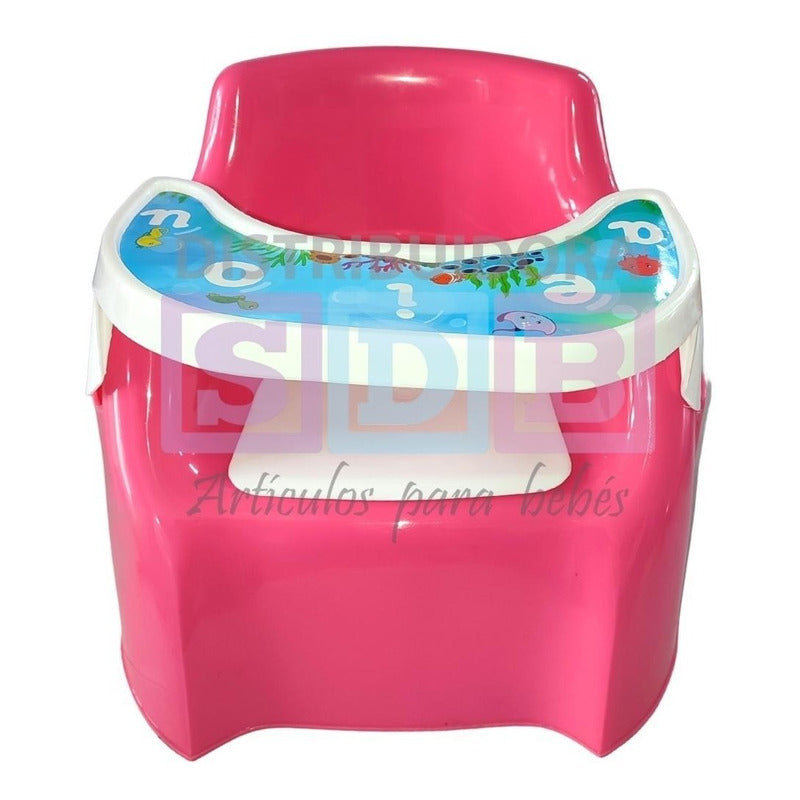 Baño Comedor Entrenador Bebes 2en1 Plástico Vasenilla Bañito
