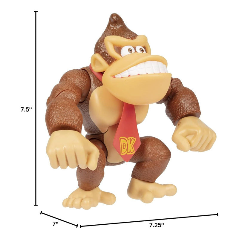 Figura Donkey Kong Deluxe Nintendo Jakks Pacific Original