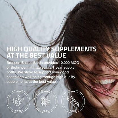 Biotin Biotina Bronson 10000