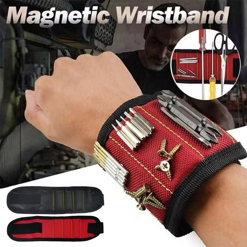 Pulsera Muñequera Magnetica Herramientas Manilla Tornillos