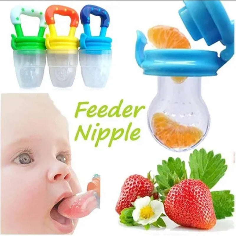 Chupo Chupete Alimento Para Bebe Fruta Mamila Silicona