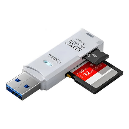 Lector Tarjeta Memoria Multifuncional Pc Usb Tf + Sd