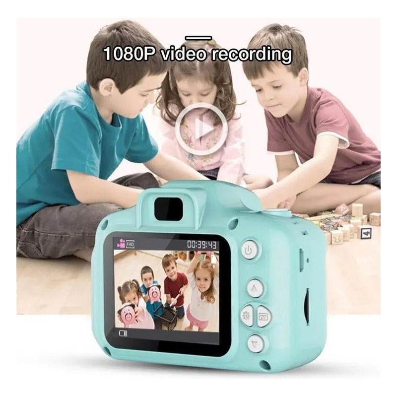 Mini Cámara Digital Infantil Para Niños Niñas Fotos Videos