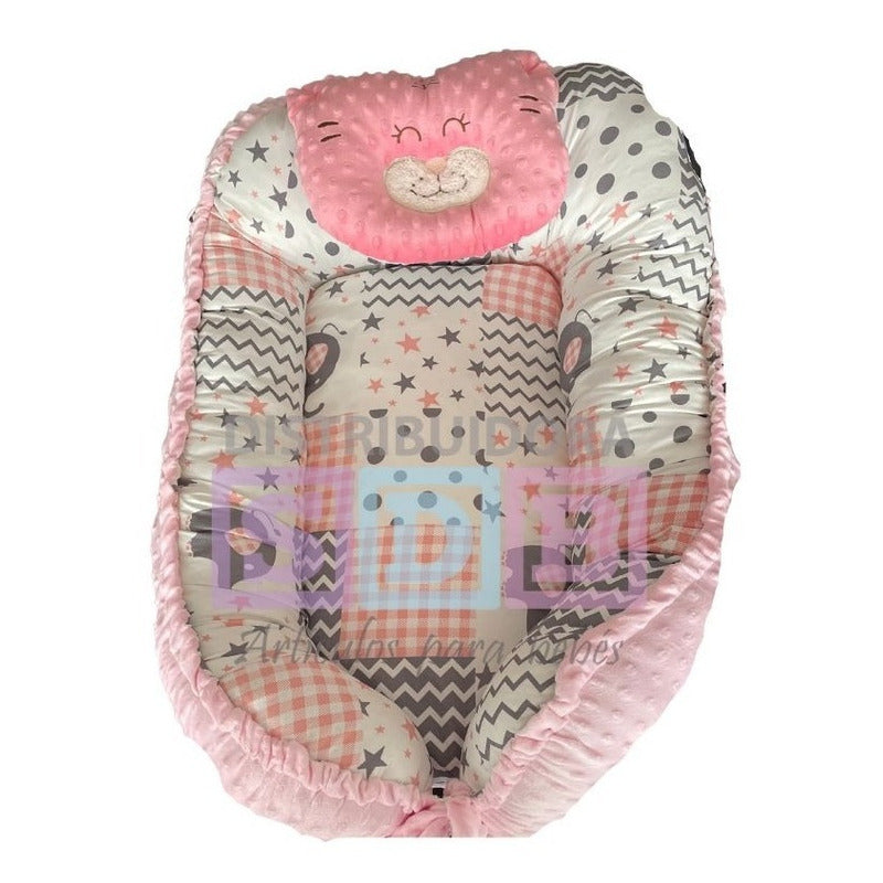 Cojin Nido Bebe Varios Diseños Antialergico Envío Gratis