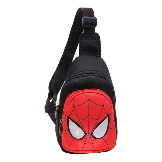 Maleta Morral Bolso Riñonera Spiderman Para Niños Niñas