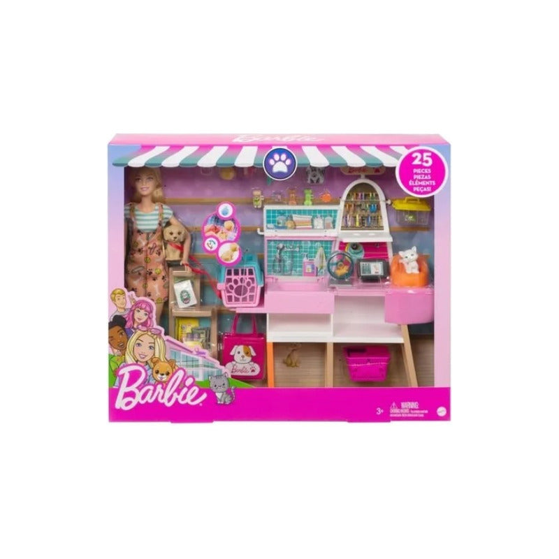Barbie Tienda Para Mascotas Incluye Accesorios