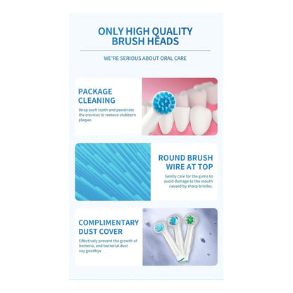 Cabezales Genericos Repuesto Oral B Varios Modelos X4 Unid