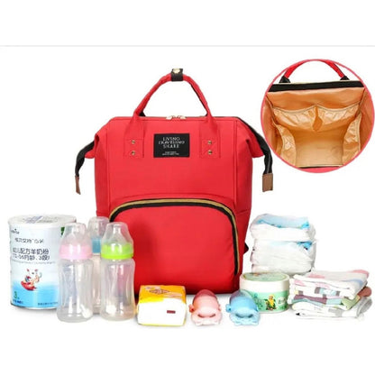 Pañalera Multinfuncional Bebe Mochila Morral Bolso 6 Colores