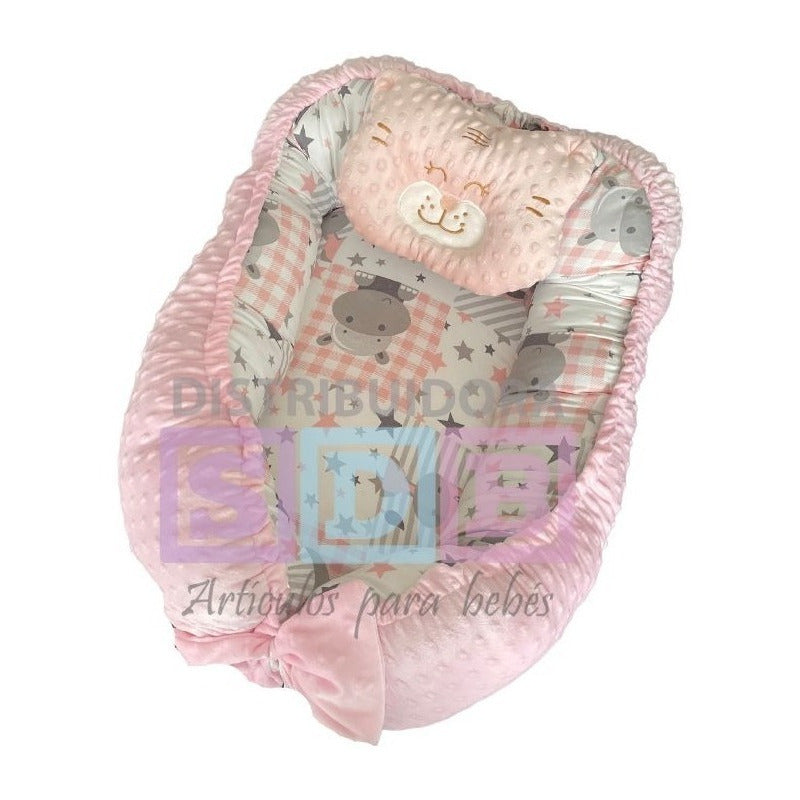 Cojin Nido Bebe Varios Diseños Antialergico Envío Gratis