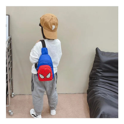 Maleta Morral Bolso Riñonera Spiderman Para Niños Niñas