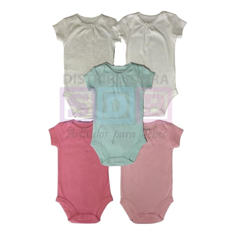 Set 5 Bodys Bodies Carters Bebé Niño Niña Mamelucos