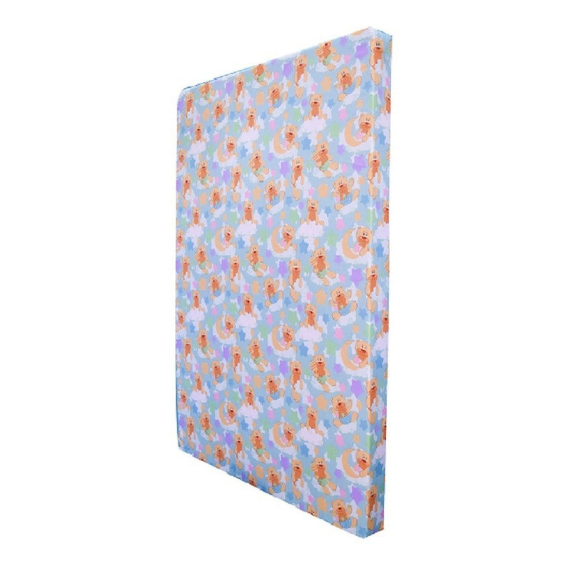 Colchoneta Para Cuna Corral De Bebé Cremallera 60x90 Cm